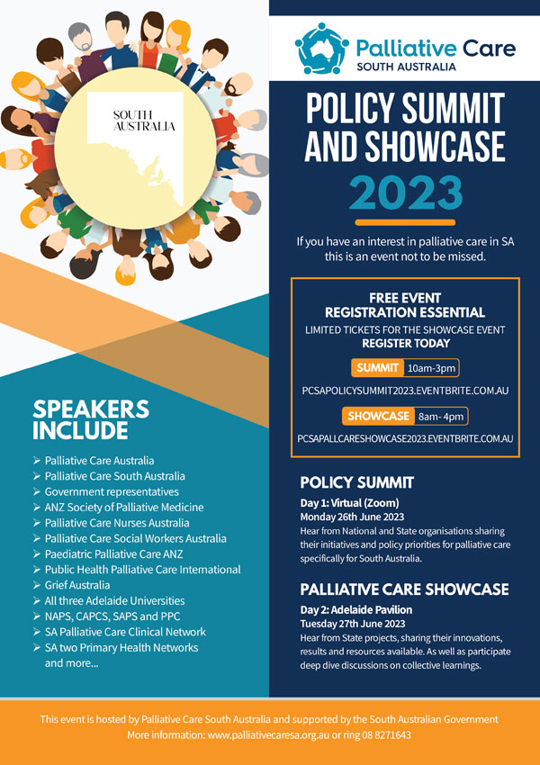 Flyer for Policy Summit and Showcase 2023